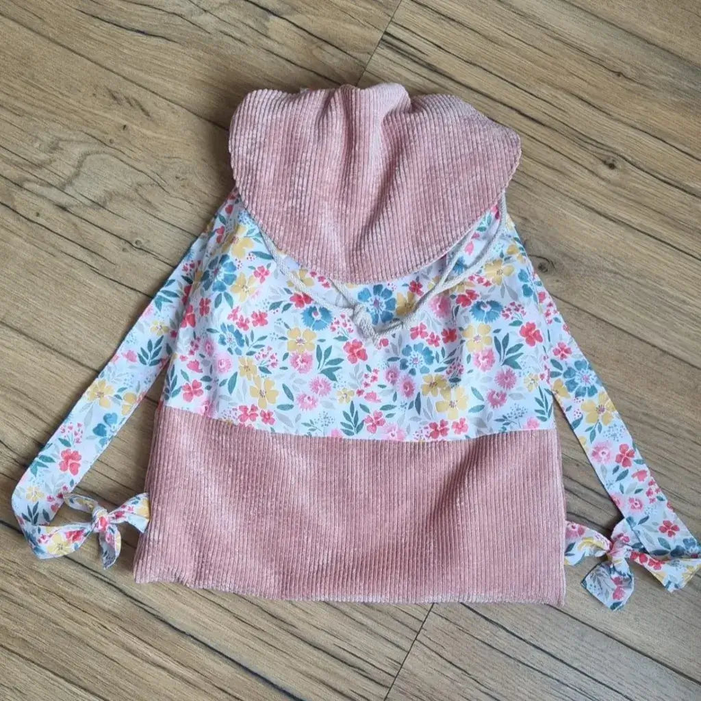 Patron de couture - Sac à dos pochon pour enfant 3 options de finition avec tuto vidéo Chtipops Créations