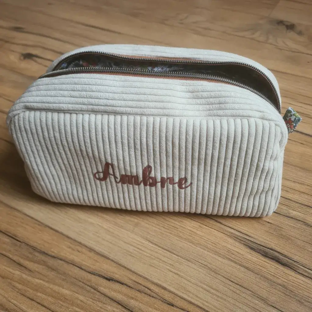 Patron de couture - Trousse de toilette avec tuto vidéo