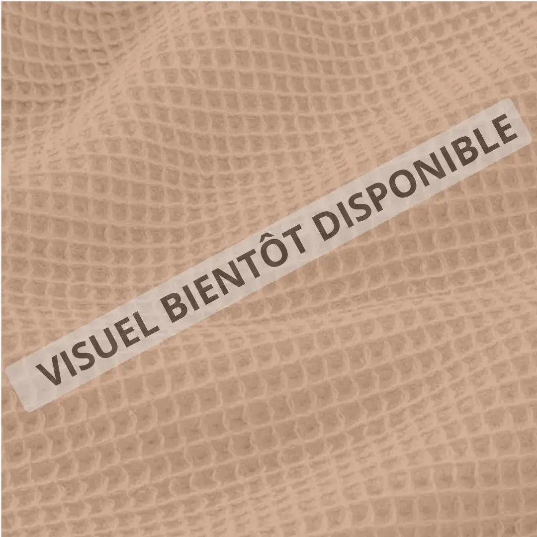 Kit "Prêt à coudre" : Pochette de rangement multi-usages à rouler en nid d'abeille