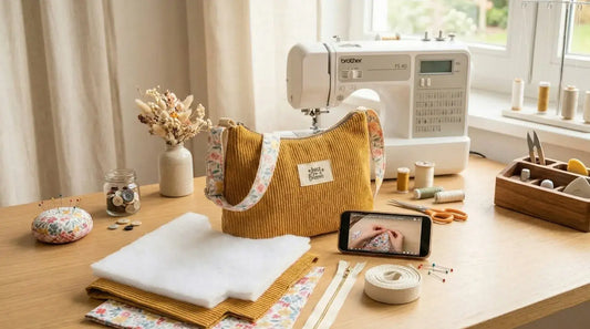 Kit couture débutant : apprendre à coudre facilement avec une machine