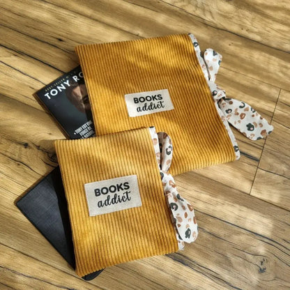Patron de couture - Pochette à livres et liseuses 2 tailles avec tuto vidéo Chtipops Créations