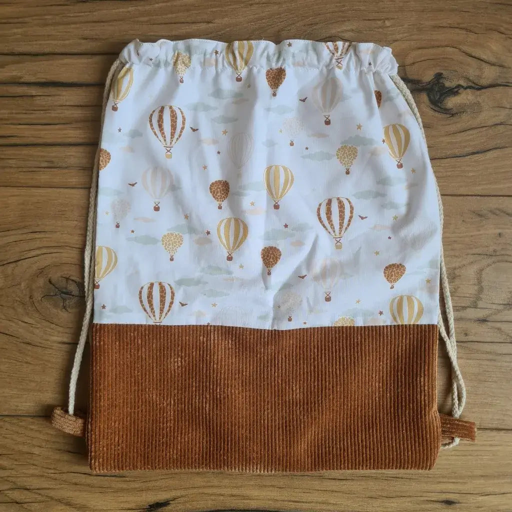 [EN STOCK] Sac à dos pochon pour enfant avec ou sans rabat - Motif au choix