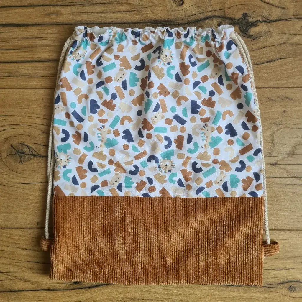 [EN STOCK] Sac à dos pochon pour enfant avec ou sans rabat - Motif au choix