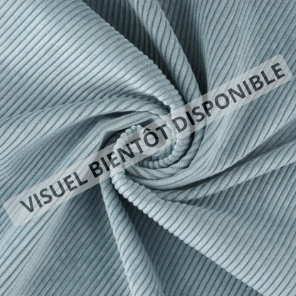 Housse iPad personnalisée en velours côtelé - Etui tablette avec poignées Chtipops Créations