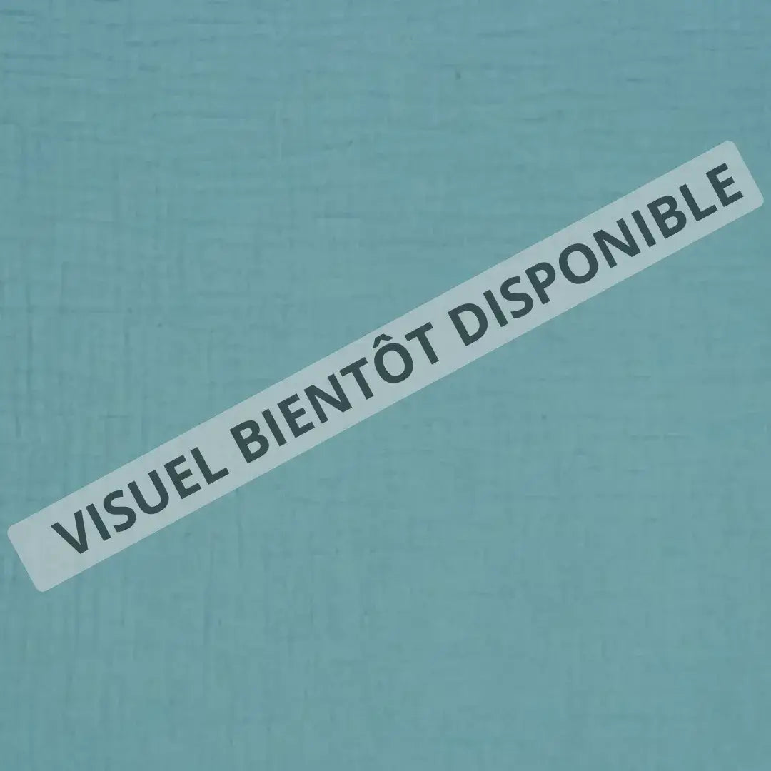 Étoile en tissu double gaze de coton à suspendre personnalisable